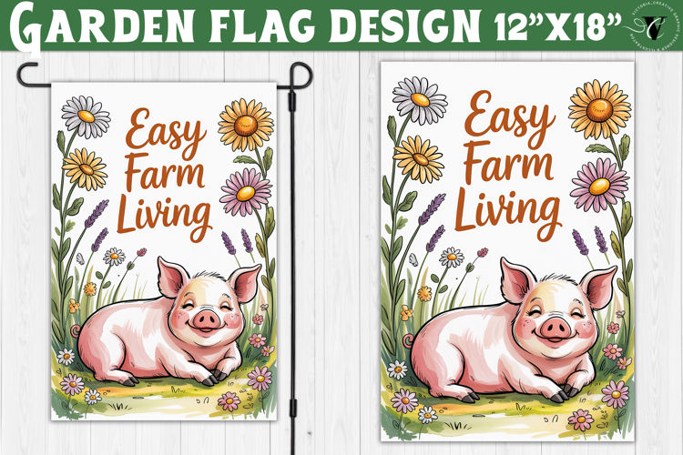 Garden Flag Sublimation Designs Image 12