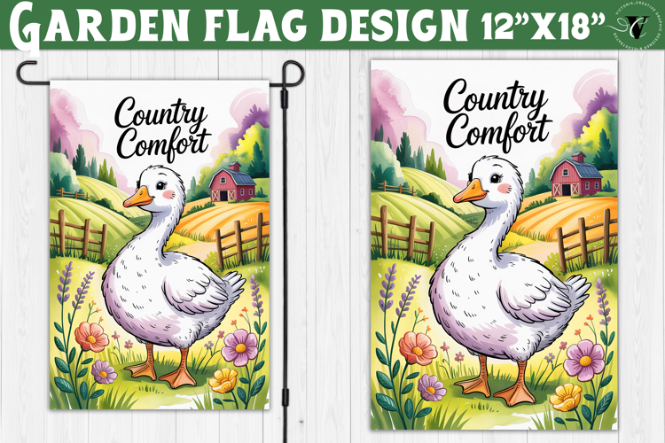 Garden Flag Sublimation Designs Image 11