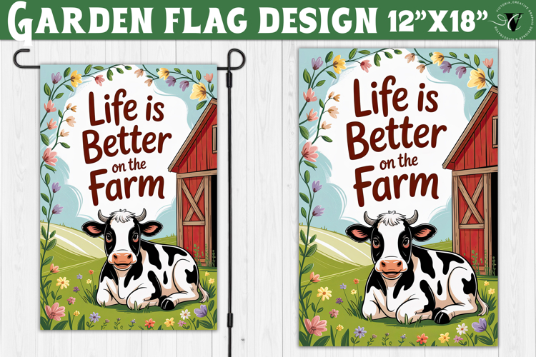 Garden Flag Sublimation Designs Image 5