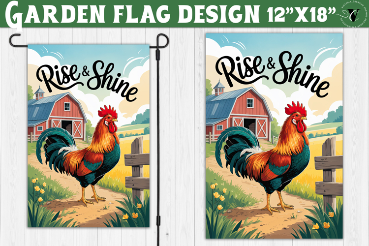 Garden Flag Sublimation Designs Image 4