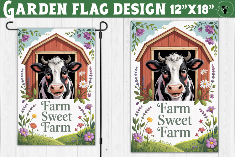 Garden Flag Sublimation Designs Image 5