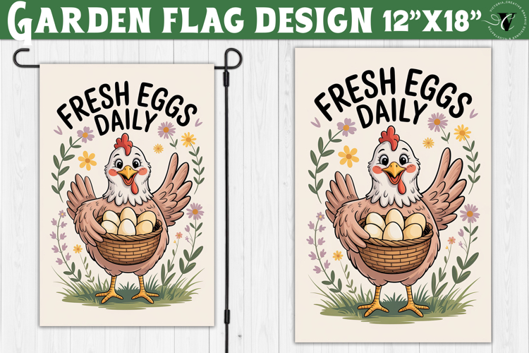 Garden Flag Sublimation Designs Image 8