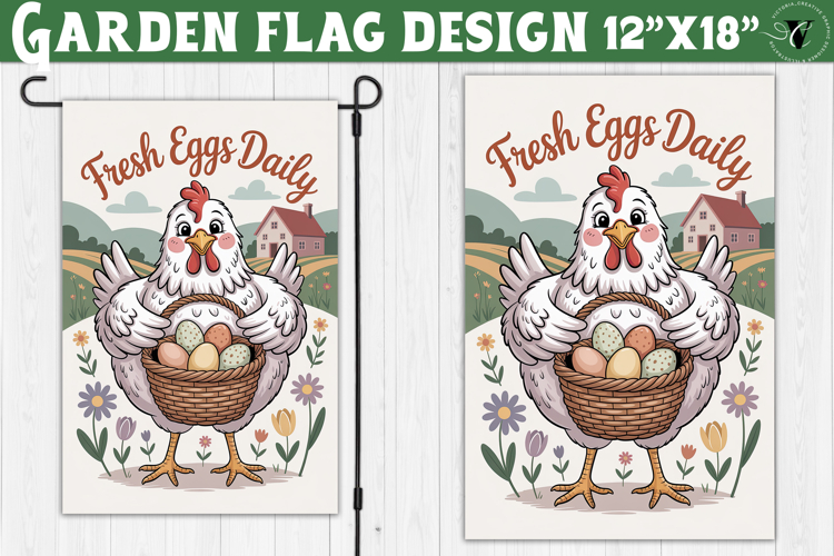 Funny Farm Garden flag | Funny animals Yard Flag