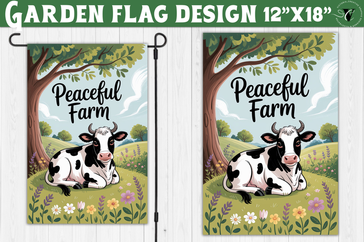 Funny Farm Garden flag | Funny animals Yard Flag