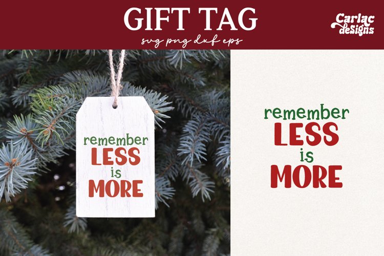 Christmas Tag Svg Image 15