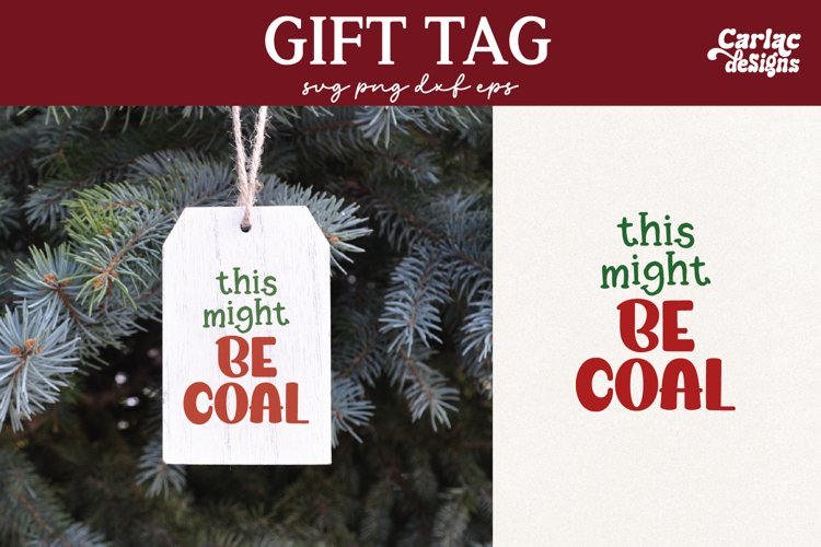 Christmas Tag Svg Image 8