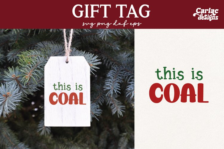 Christmas Tag Svg Image 9