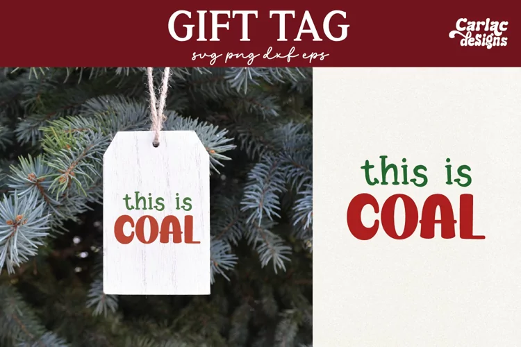 Funny Gift Tag SVG, Funny Gift Bag SVG