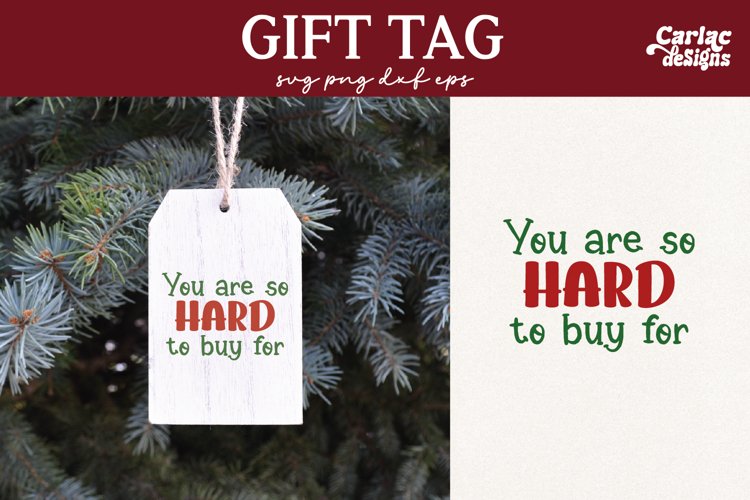 Funny Gift Tag SVG, Funny Gift Bag SVG
