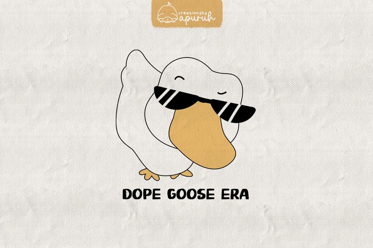 Funny Goose Meme Quotes Sublimation 07
