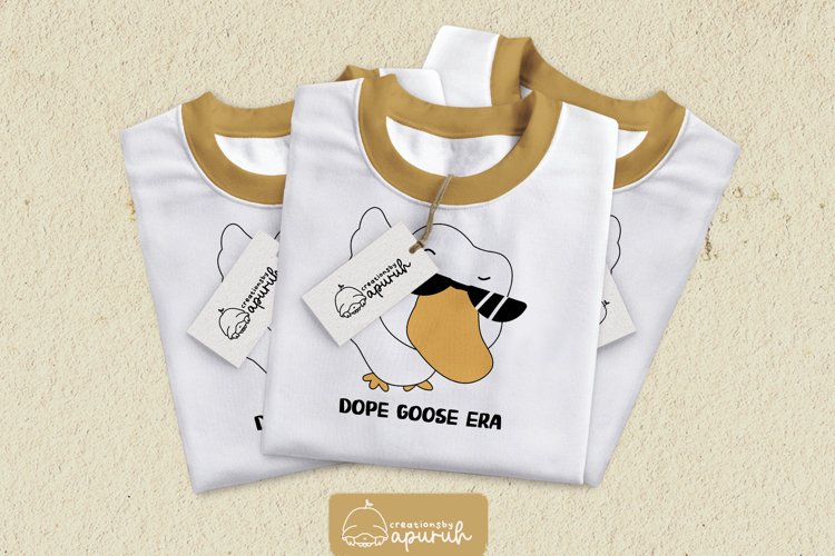 Funny Goose Meme Quotes Sublimation 07 example image 1