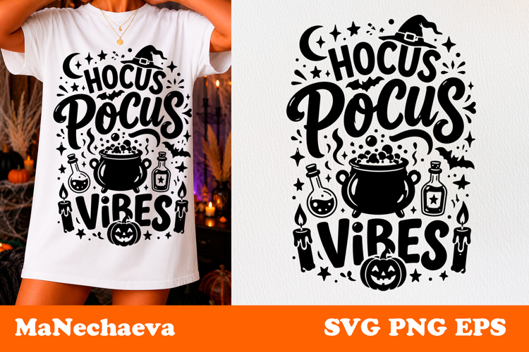 Funny Halloween Quote SVG | Hocus Pocus Vibes