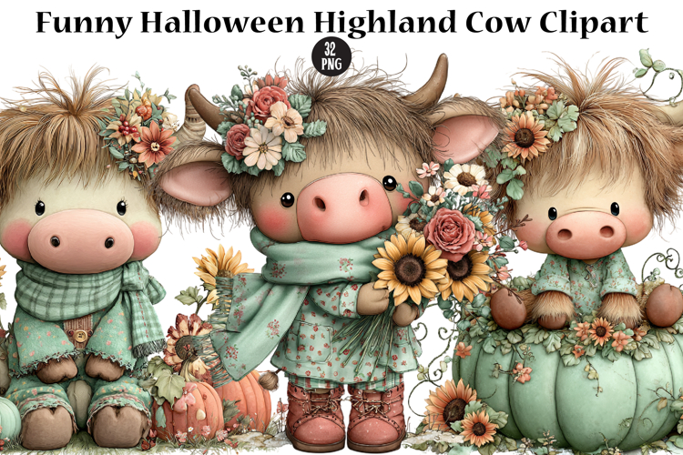 Highland Cow Clipart Image 15