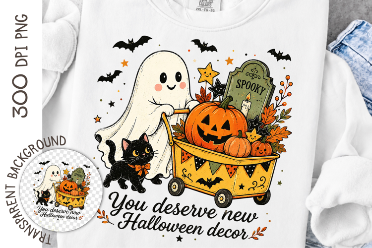 Funny Halloween PNG Sublimation