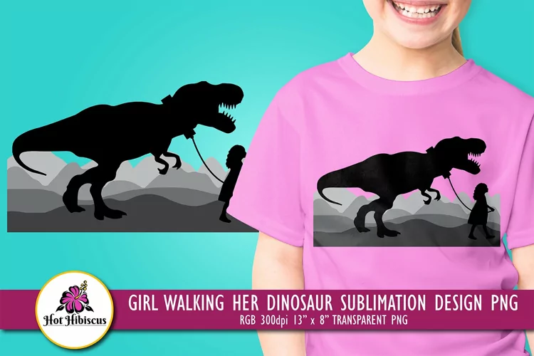Dinosaur Sublimation | T rex Sublimation Design