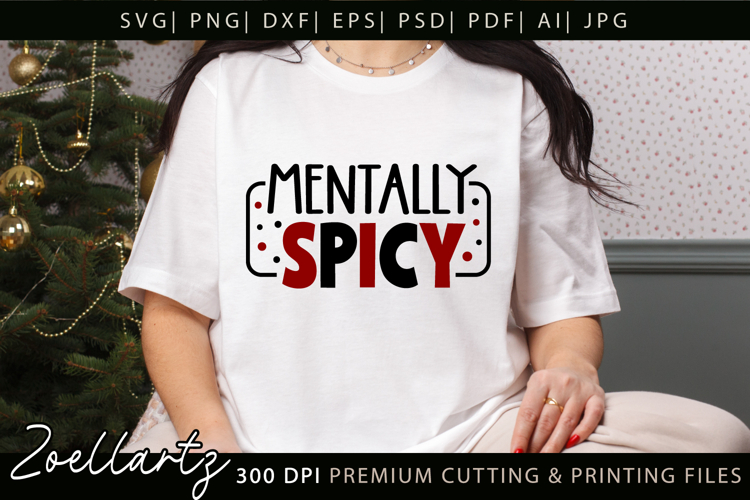 Funny Mental Health SVG Sarcastic Anxiety T-shirt Mug Design