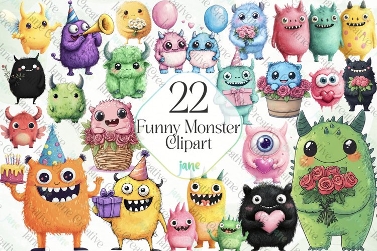 Monster Clipart Image 13