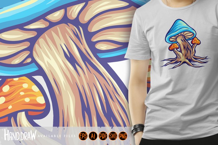 Mushrooms Svg Image 12