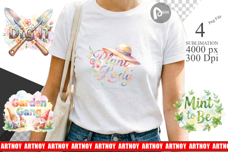 Funny Punny Garden Sublimation