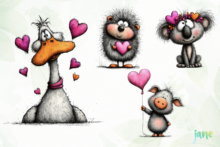 Valentine Illustrations Image 2