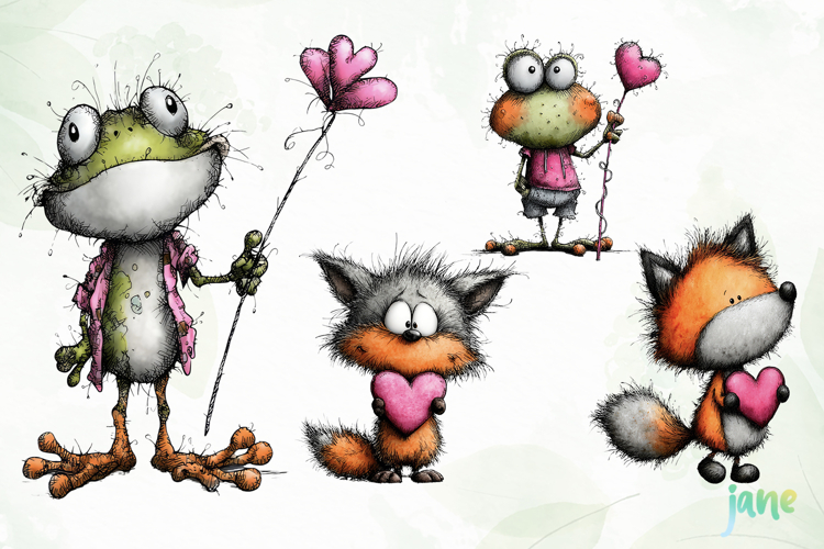 Valentine Illustrations Image 7