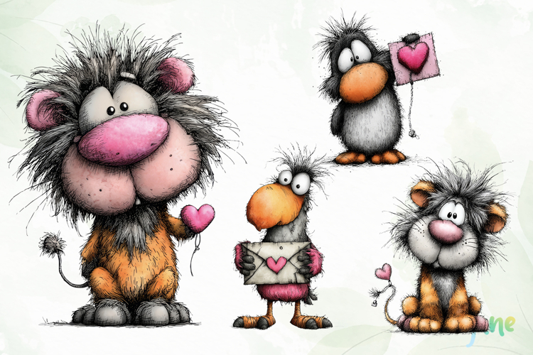 Valentine Illustrations Image 4