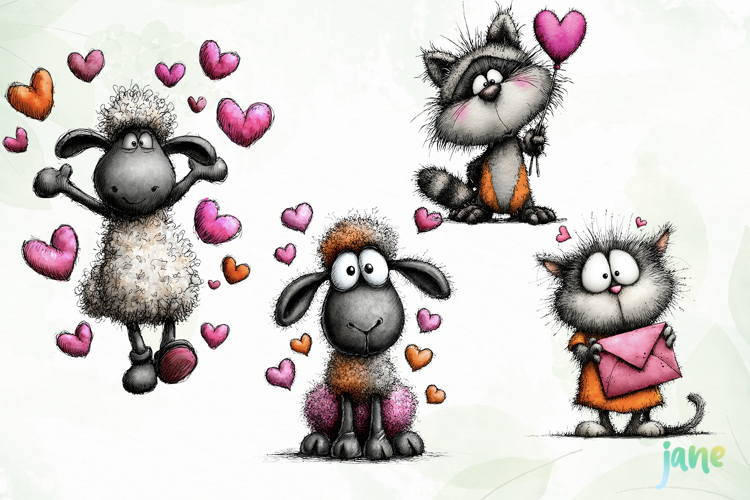 Valentine Illustrations Image 8