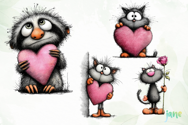 Valentine Illustrations Image 23