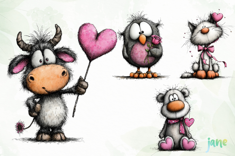 Valentine Illustrations