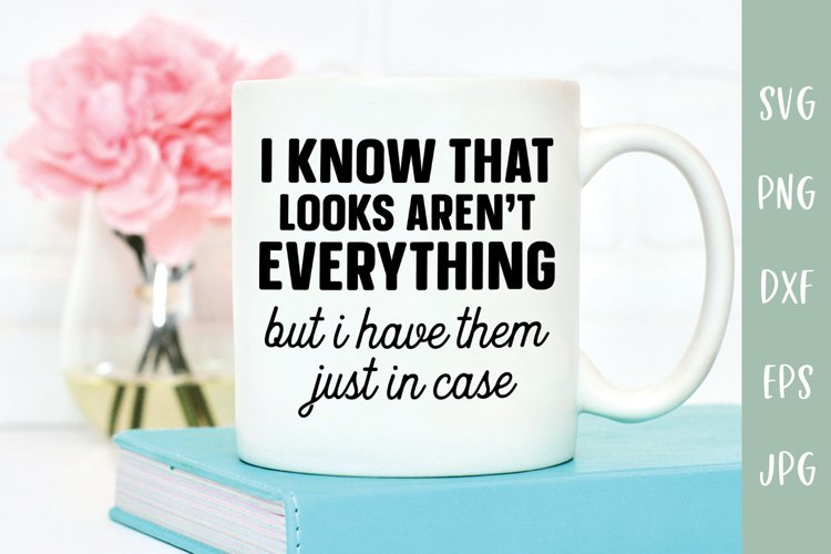 Looks Aren't Everything But I Have Them - Sarcastic SVG example image 1