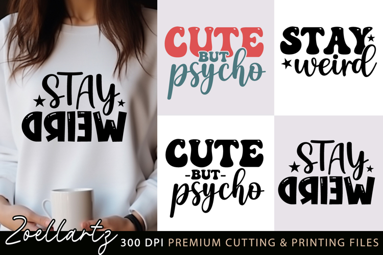 4 Funny Quotes SVG Cut Files Sarcastic Quote Funny T-shirt