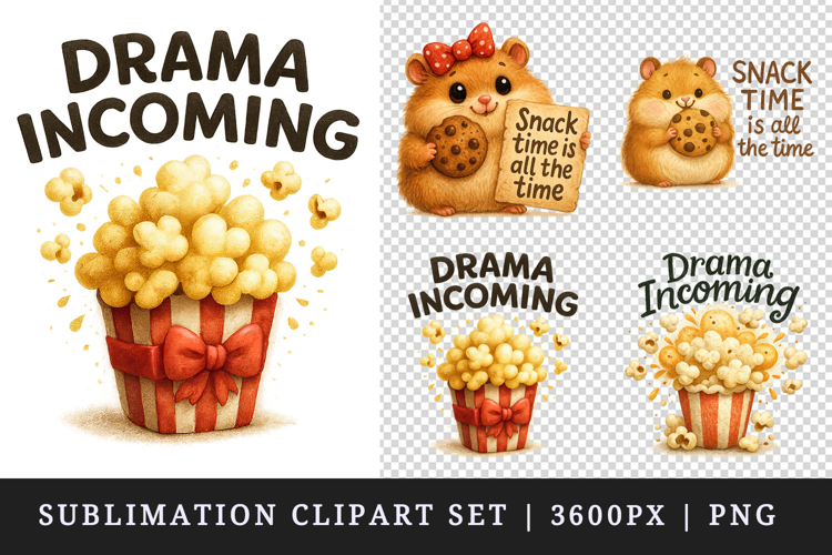 Funny Quote clipart printable sublimation design png
