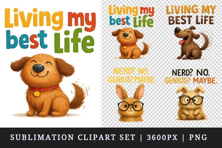 Funny Quote clipart printable sublimation design png