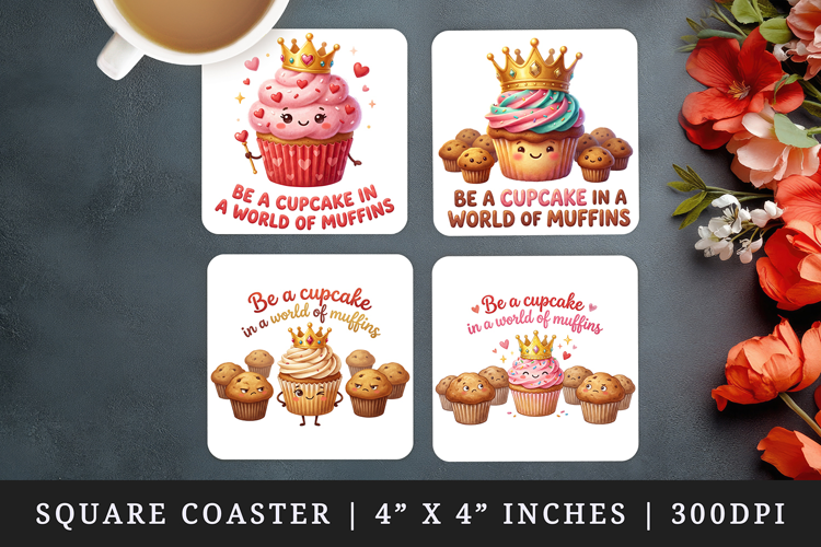 Funny Quote square coaster sublimation, coasters design
