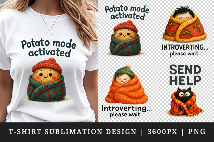 Funny Quote t-shirt printable sublimation design png