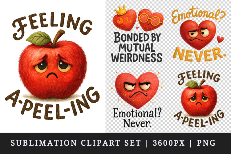 Funny Quotes clipart printable sublimation design png
