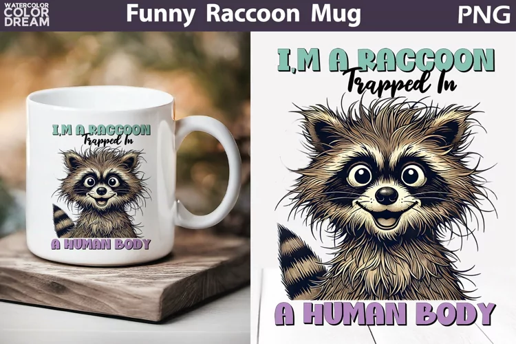 Funny Raccoon Mug | Raccoon Sarcastic Quotes Mug