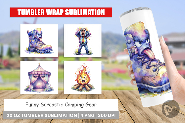 Camping Sublimation Designs Image 19