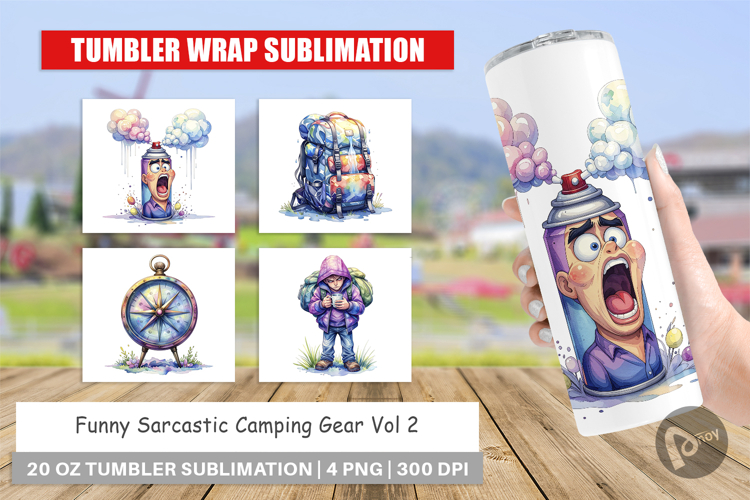 Camping Sublimation Designs Image 18