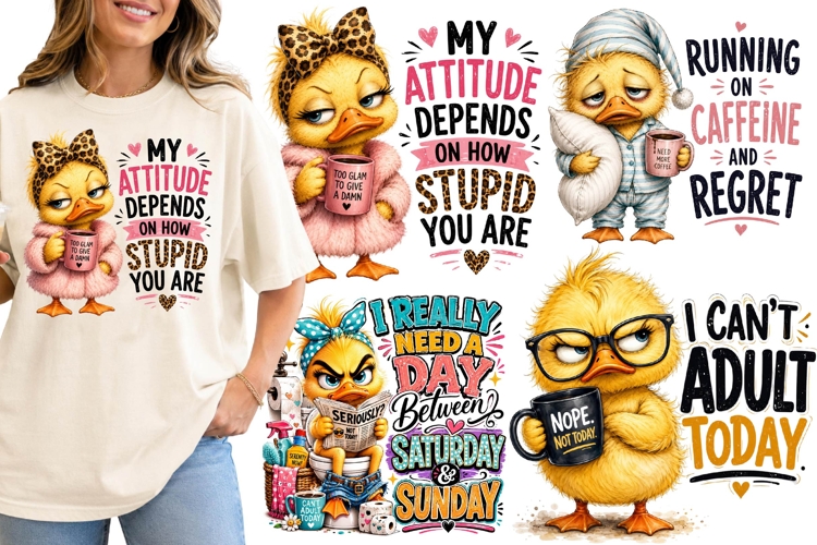 Funny Sarcastic Duck Quotes Png, Sarcasm Saying