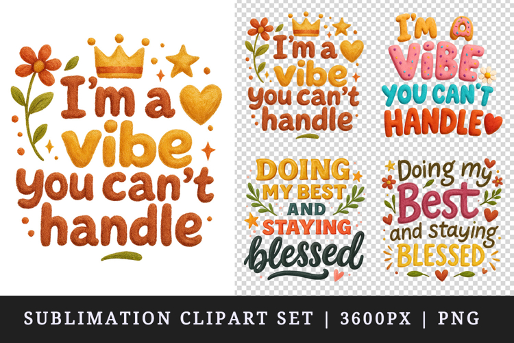 Funny Sassy Quote clipart printable sublimation design png