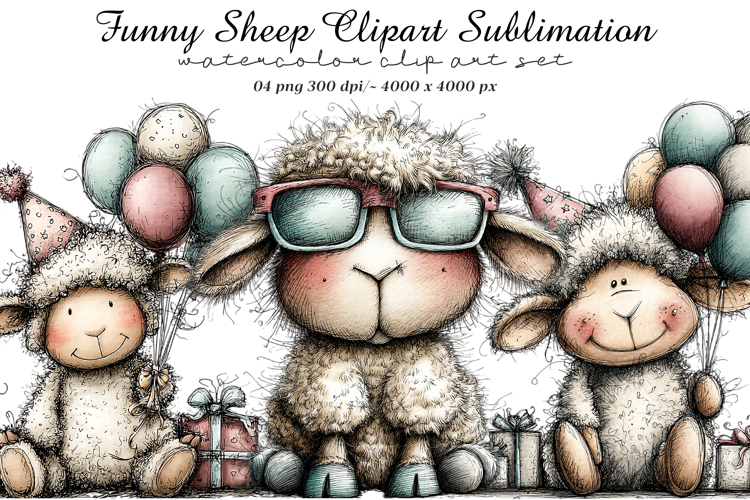 Sheep Clipart Image 3
