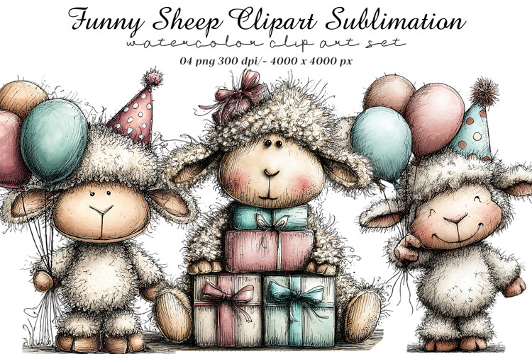 Sheep Clipart Image 4