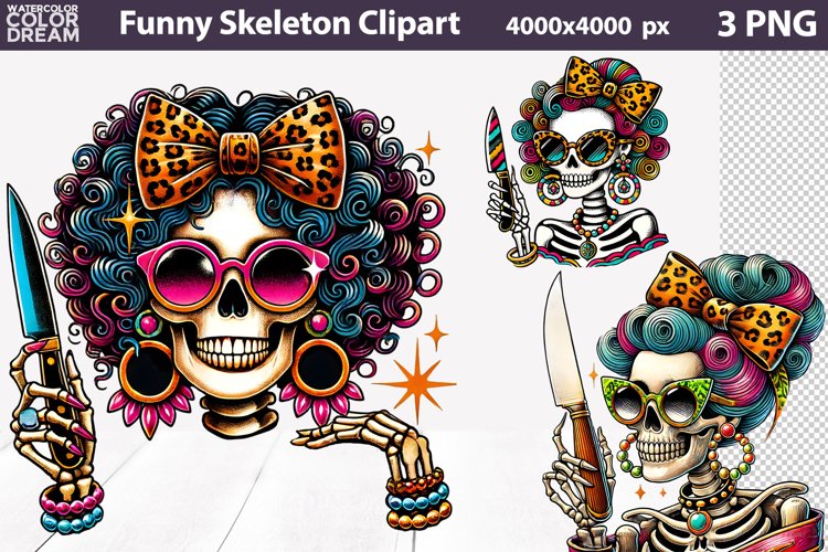 Skeleton Clipart Image 8