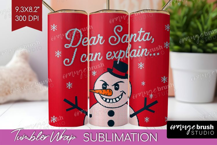 Christmas Tumbler Wrap Image 10