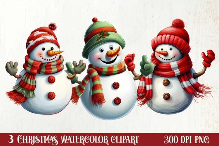 Funny Snowman Sublimation Clipart, Christmas PNG