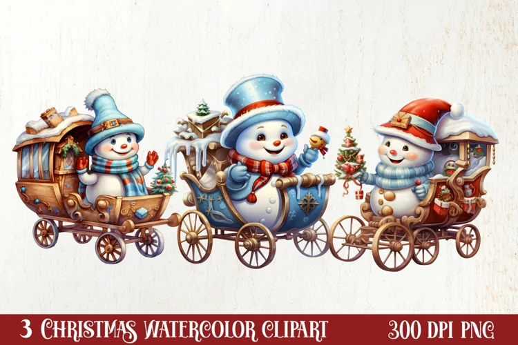 Funny Snowman Sublimation Clipart, Christmas PNG
