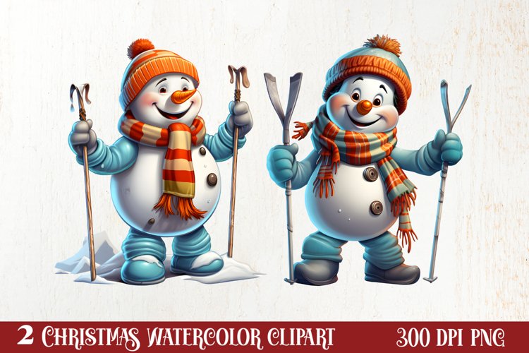 Funny Snowman Sublimation Clipart, Christmas PNG