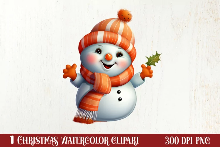 Funny Snowman Sublimation Clipart, Christmas PNG