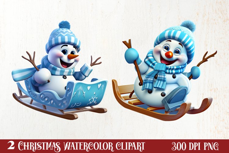 Funny Snowman Sublimation Clipart, Christmas PNG